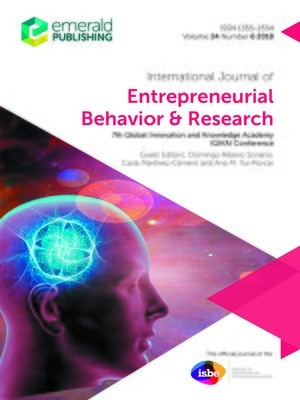 cover image of International Journal of Entrepreneurial Behavior & Research, Volume 24, Number 6